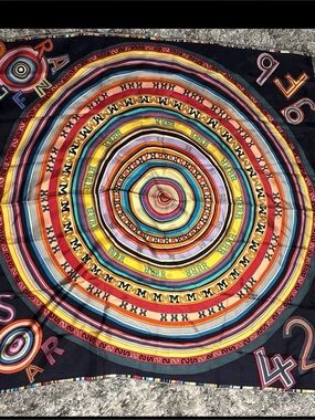Authentic Hermes Tohu Bohu Scarf